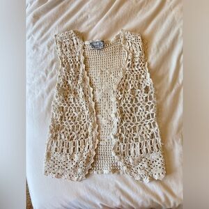 Vintage Vest Lace